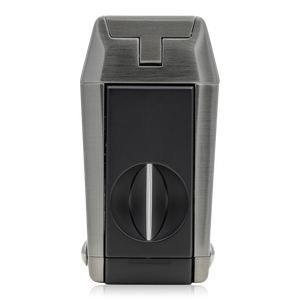 Quantum Lighter Gunmetal [Integrated V-Cut] | Colibri-Lighter-Cuban Ashes