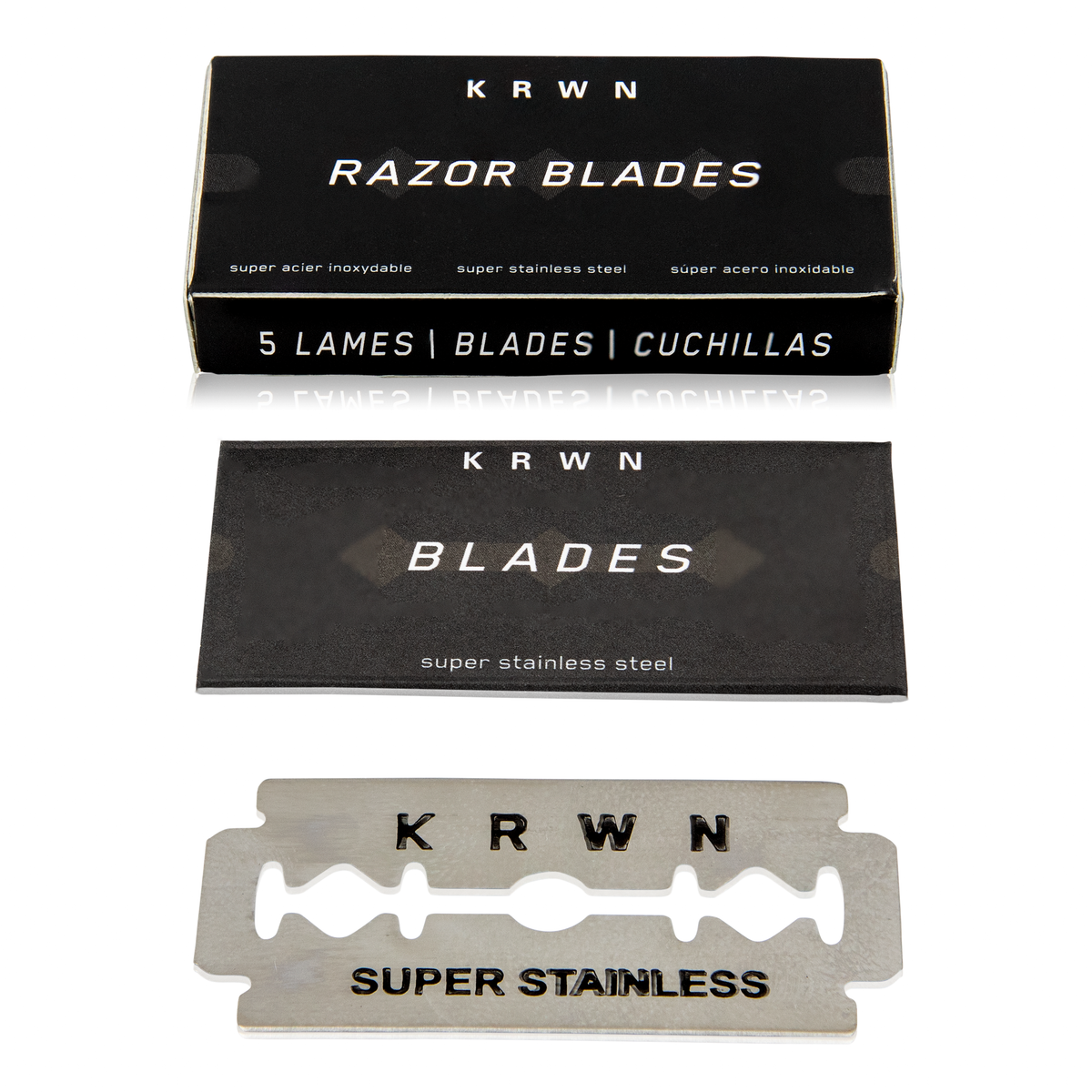Double Edged Razor Blades | Pack of 100 KRWN