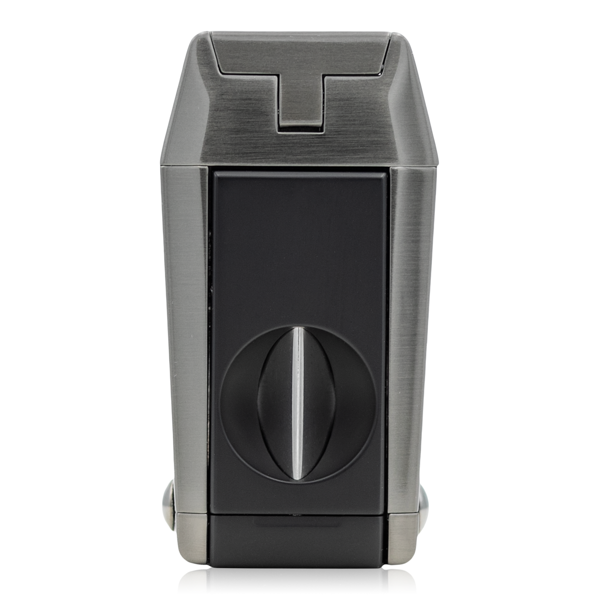 Quantum Lighter Gunmetal [Integrated V-Cut] | Colibri-Lighter-Cuban Ashes