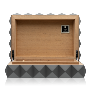 Quasar Humidor Grey | Colibri-Humidor-Cuban Ashes