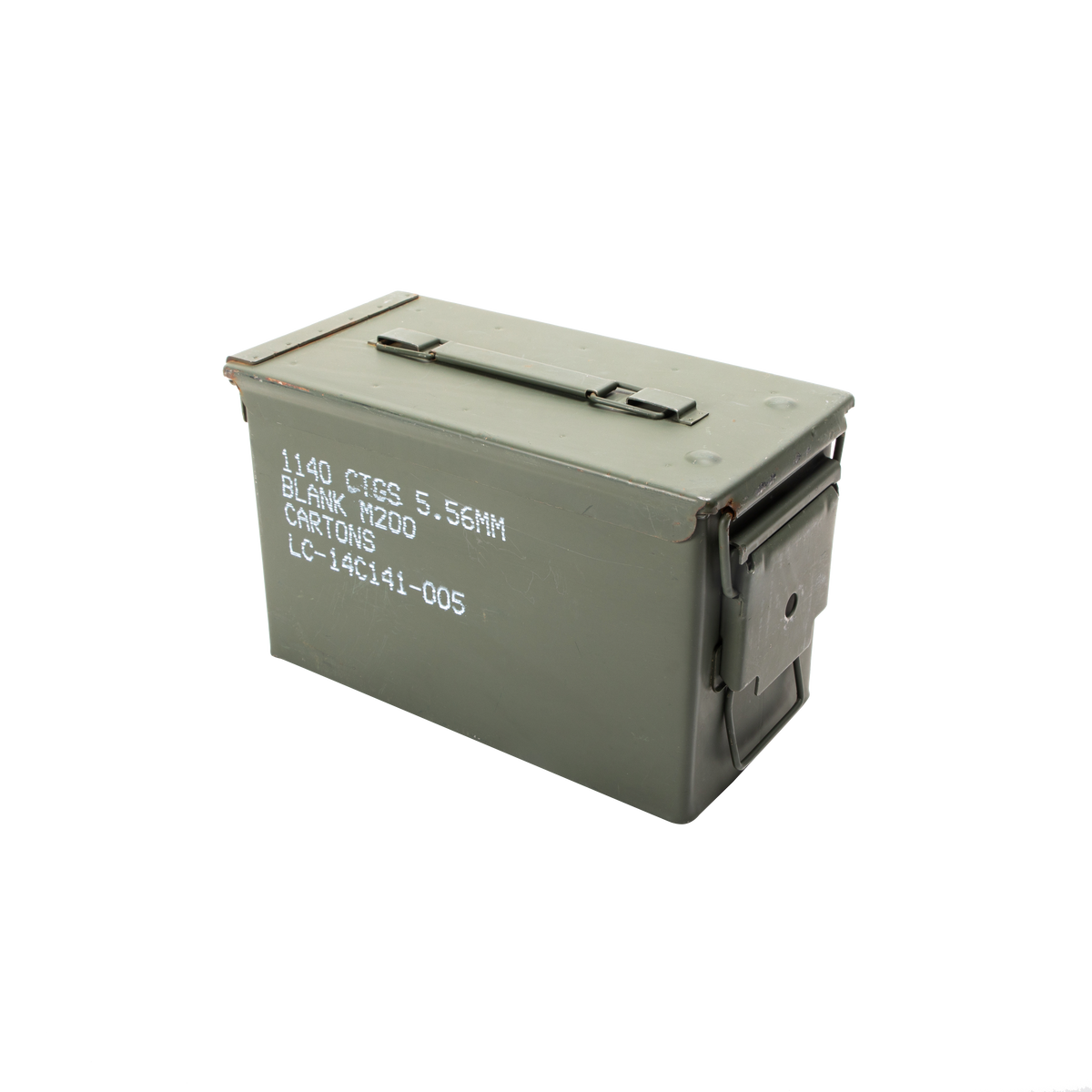 The 50 with Tray Ammo Can Humidor | Ammodor - Cuban Ashes